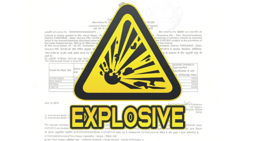 Explosive License Consultant